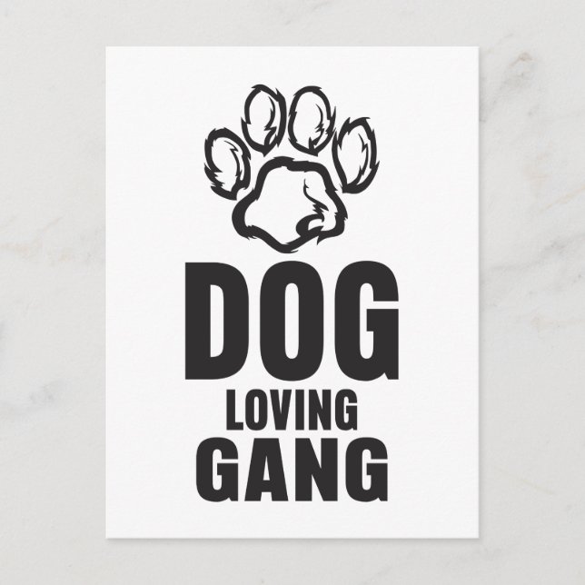 HundeliebGang Postkarte (Vorderseite)