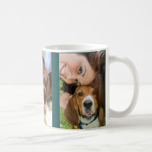 Hundeliebhaber 3 Fotos Geschenk Kaffeetasse