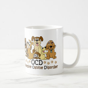 Hundeliebhaber-besessene Hunde- Störung Kaffeetasse