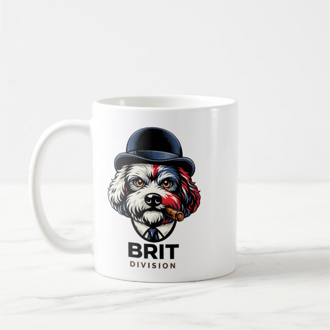 Hundeliebhaber Cockapoo-Geschenk Süßer Hundebesitz Kaffeetasse (Links)