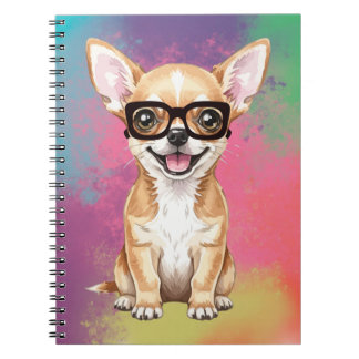 Hundeliebhaber | Farbige lustige Hundekunst Notizblock