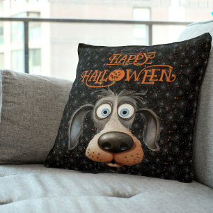 Hundeliebhaber Halloween-individuelle Name Kissen