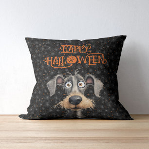 Hundeliebhaber Halloween Kissen