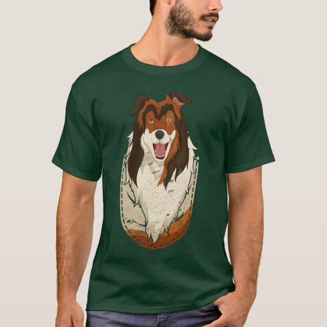 Hundeliebhaber Hundekochbeutel Geschenk Collie Jun T-Shirt (Vorderseite)