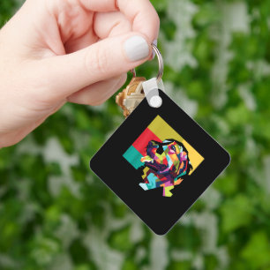 Hundeliebhaber Labrador Kunst für FrauenMänner und Schlüsselanhänger