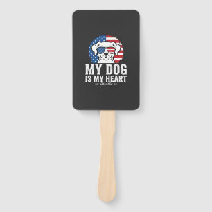 Hundeliebhaber Mein Hund Ist Mein Herz Fächer