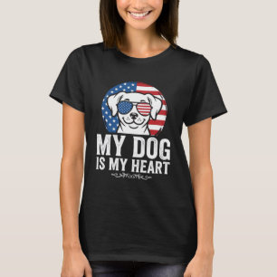 Hundeliebhaber Mein Hund Ist Mein Herz T-Shirt