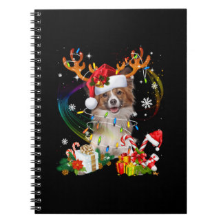 Hundeliebhaber | Papillon Christmas Present Notizblock
