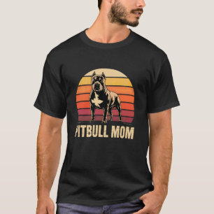 Hundeliebhaber Pit Bull Mama Pitbull T-Shirt