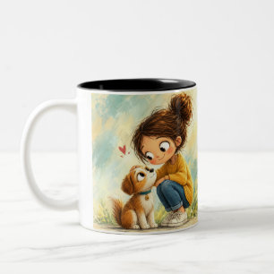 Hundeliebhaber Tasse bester Freund Welpen Hunde Ge