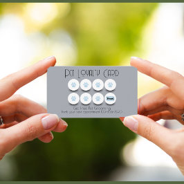 Hundeliebhaber Treue Visitenkarte