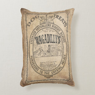 Hundeliebhaber-ursprüngliches grungy rustikales dekokissen