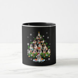 Hundeliebhaber  Weihnachtsbaumschmuck für Bulldots Tasse