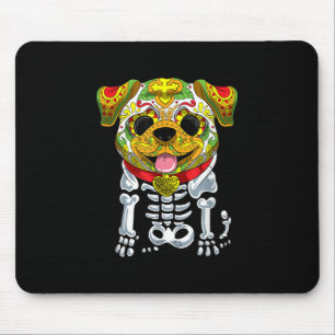 Hundeliebhaber Witziges Halloween mit Bulldogsch Mousepad