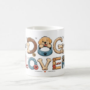 Hundeliebhaber Wortkunst Kaffeetasse