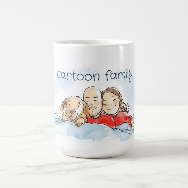 Hundeltern Kaffeetasse (Mittel)