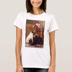 Hundemalerei: Beste Freunde durch John Brown T-Shirt