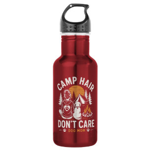 Hundemama Camping Outdoor Lagerfeuer Edelstahlflasche