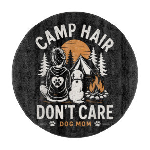 Hundemama Camping Outdoor Lagerfeuer Schneidebrett