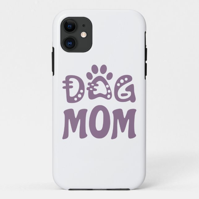 Hundemama Case-Mate iPhone Hülle (Rückseite)