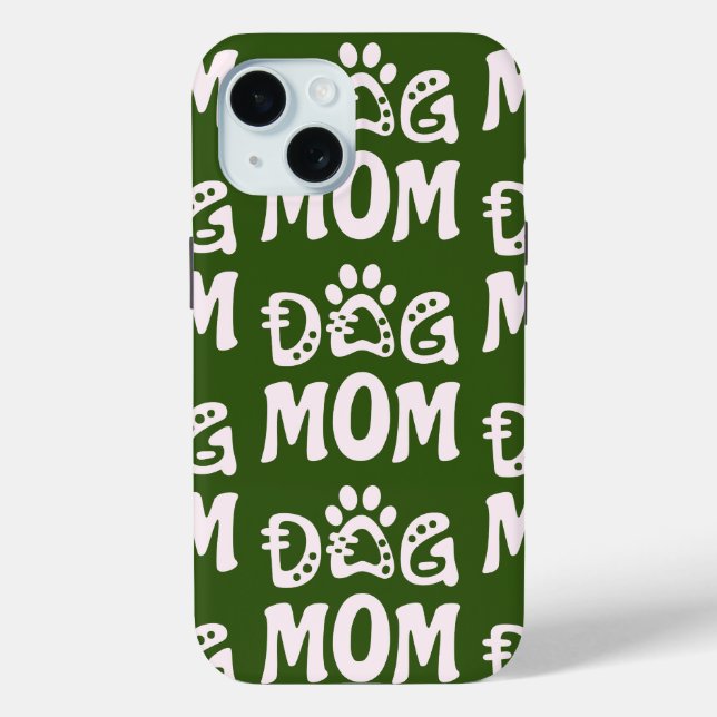 Hundemama Case-Mate iPhone Hülle (Rückseite)