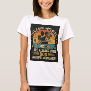 Hundemama Deutscher Schäferhund Shirt