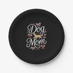 Hundemama Elegantes Coquette Golden Retriever Desi Pappteller
