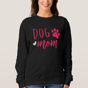 Hundemama Frauen Hundepfote Süße Grafikdruck Für H Sweatshirt