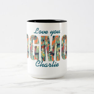 Hundemama-Geschenk Liebe dich Benutzerdefiniertes Zweifarbige Tasse