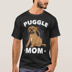 Hundemama Haustierbesitzerin Tiermüttertag Puggle T-Shirt