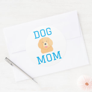 Hundemama Hund Papa Hunde Liebhaber  Runder Aufkleber