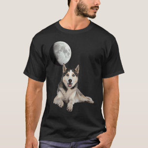 Hundemama Hund Papa Realistischer Deutscher Schäfe T-Shirt