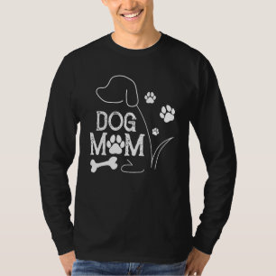 Hundemama Hund Spruch Hundebesitzerin Frauen Damen T-Shirt