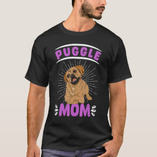 Hundemama Hundebesitzer Tier Muttertag Pet Puggl T-Shirt