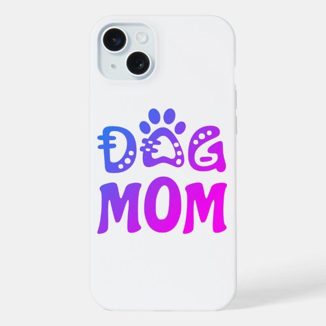 Hundemama iPhone Hülle (Rückseite)