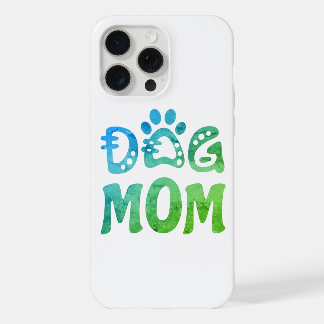 Hundemama iPhone Hülle (Rückseite)