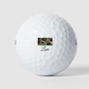 Hundemama Liebe Namenstext Haustiername Liebhaber Golfball