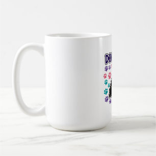 Hundemama Pfotenabdruck Kaffeetasse