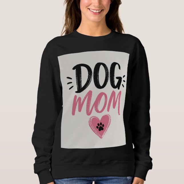 Hundemama Sweatshirt (Vorderseite)