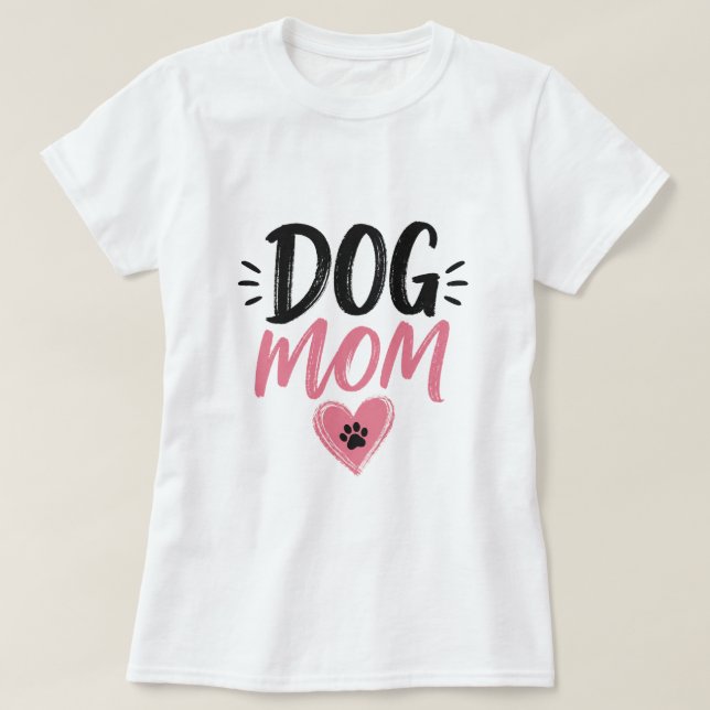 Hundemama T-Shirt (Design vorne)