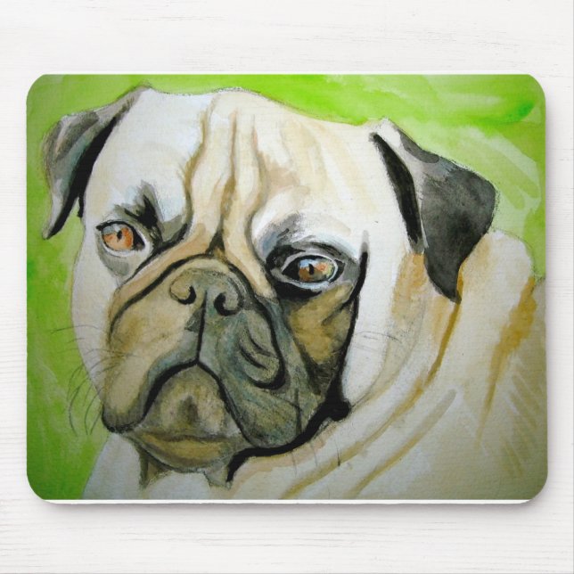 Hundemausunterlage Mousepad (Vorne)