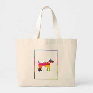 HUNDEmaya-AZTEKE DRCHOS.COM 12VV KUNDENGERECHTES Jumbo Stoffbeutel