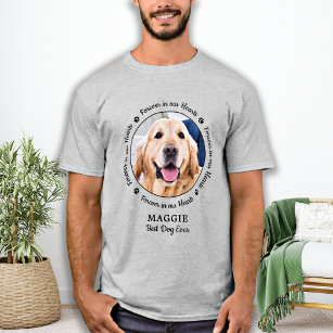Hundememorial Pet Loss Bewahren Benutzerdefinierte T-Shirt