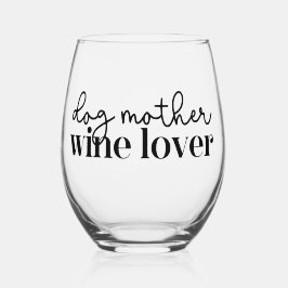 Hundemrüberin Weinglas Ohne Stiel