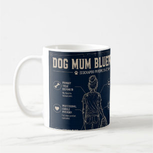 Hundemutter Cockapoo Bauplan  Kaffeetasse
