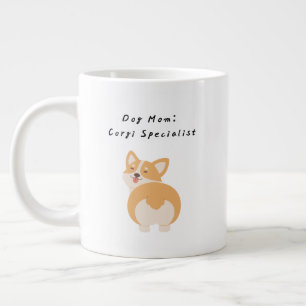 Hundemutter: Corgi-Spezialistin Süßes Geschenk f Jumbo-Tasse