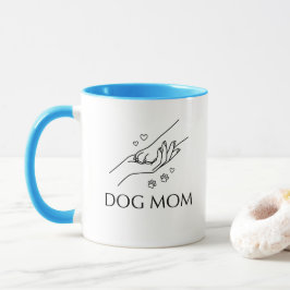 Hundemutter Hand & Pfote Tasse