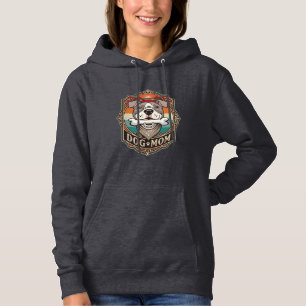 Hundemutter-Knochen-Bandana-Vintage-Rahmen_1 Hoodie