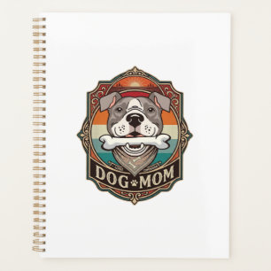 Hundemutter-Knochen-Bandana-Vintage-Rahmen_1 Planer