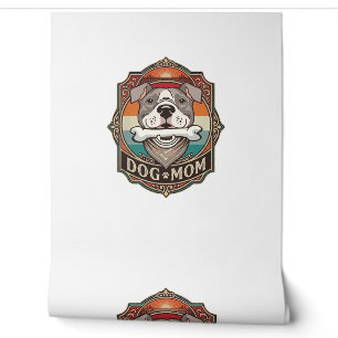 Hundemutter-Knochen-Bandana-Vintage-Rahmen_1 Tapete